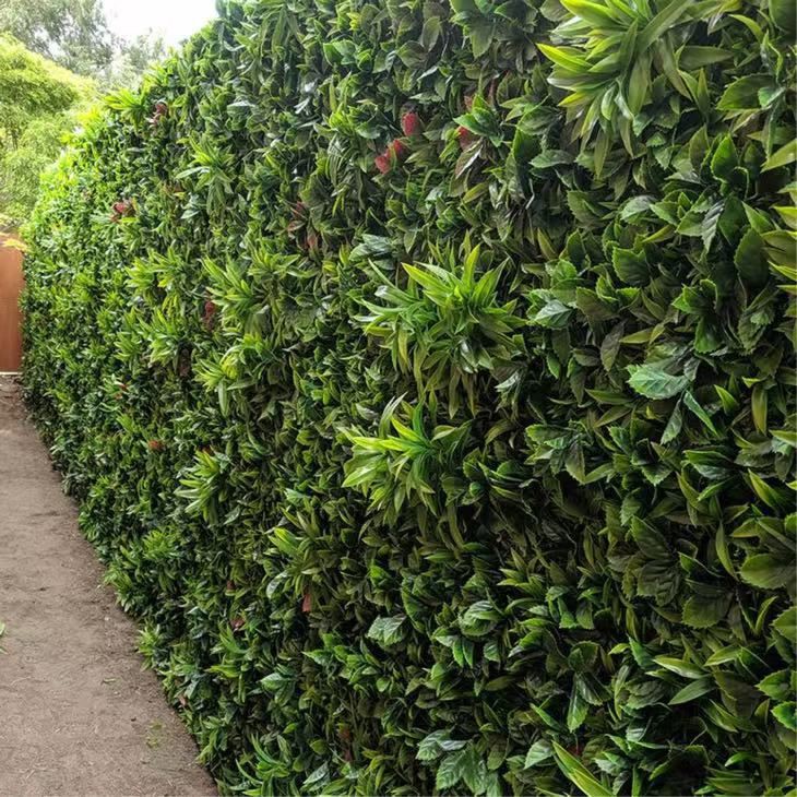 Green Meadows Artificial Vertical Garden Green Wall Panel 40×40in 11 SQ FT – UV Resistant – Commercial Grade high quality