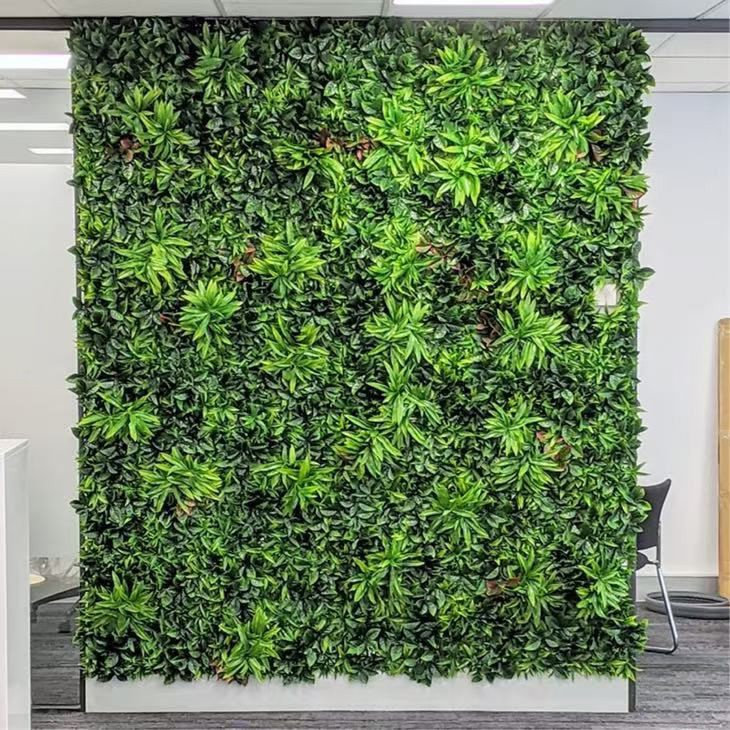 Green Meadows Artificial Vertical Garden Green Wall Panel 40×40in 11 SQ FT – UV Resistant – Commercial Grade best