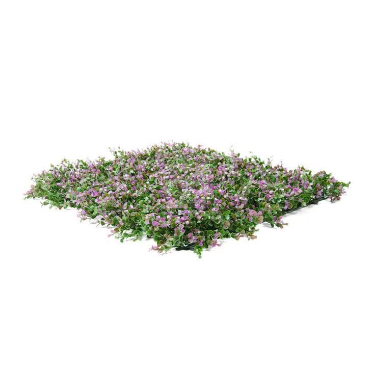 Purple Lavender Foliage Artificial Vertical Garden Green Wall Panel 40×40in 11 SQ FT – UV Resistant – Commercial Grade best