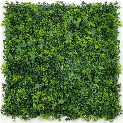 Spring Sensation Artificial Vertical Garden Green Wall Panel 40×40in 11 SQ FT – UV Resistant – Commercial Grade