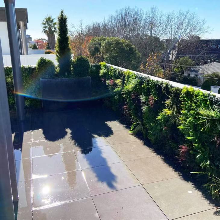 Urban Greenery Artificial Vertical Garden Green Wall Panel 40×40in 11 SQ FT – UV Resistant – Commercial Grade best