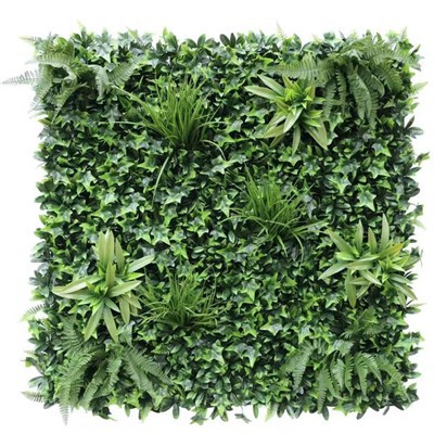 Green Tropics Artificial Vertical Garden Green Wall Panel 40×40in 11 SQ FT – UV Resistant – Commercial Grade